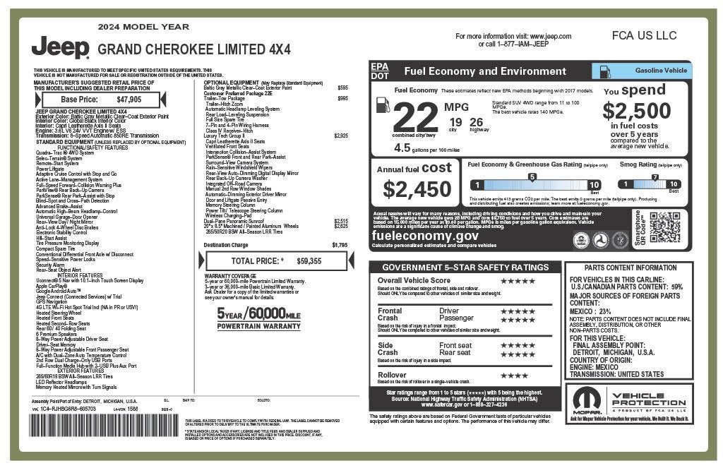 2024 Jeep Grand Cherokee Limited