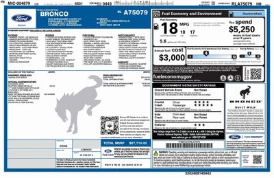 2024 Ford Bronco Everglades