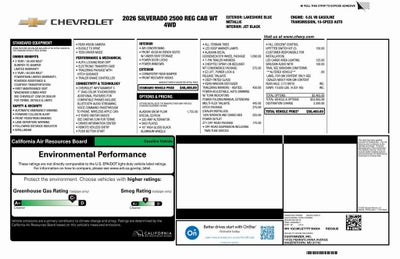 2026 Chevrolet Silverado 2500 HD WT