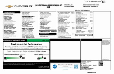 2026 Chevrolet Silverado 3500 HD WT