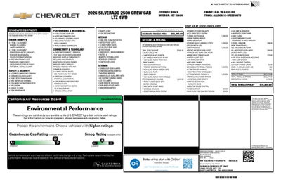 2026 Chevrolet Silverado 2500 HD LTZ