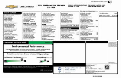 2021 Chevrolet Silverado 3500 HD LTZ