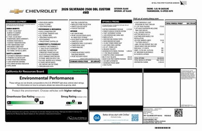 2026 Chevrolet Silverado 2500 HD Custom