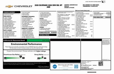 2026 Chevrolet Silverado 3500 HD WT