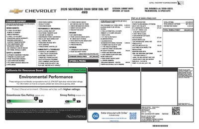 2026 Chevrolet Silverado 3500 HD WT
