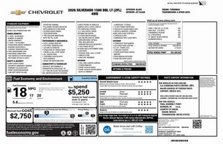 2026 Chevrolet Silverado 1500 LT (2FL)