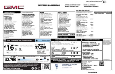 2022 GMC Yukon XL Denali