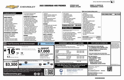 2025 Chevrolet Suburban Premier