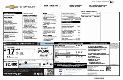 2021 Chevrolet Tahoe LT