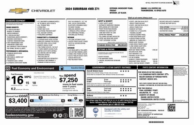 2024 Chevrolet Suburban Z71