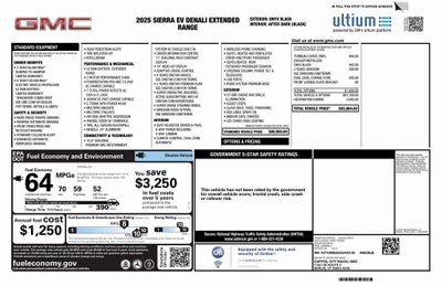 2025 GMC Sierra EV Extended Range Denali