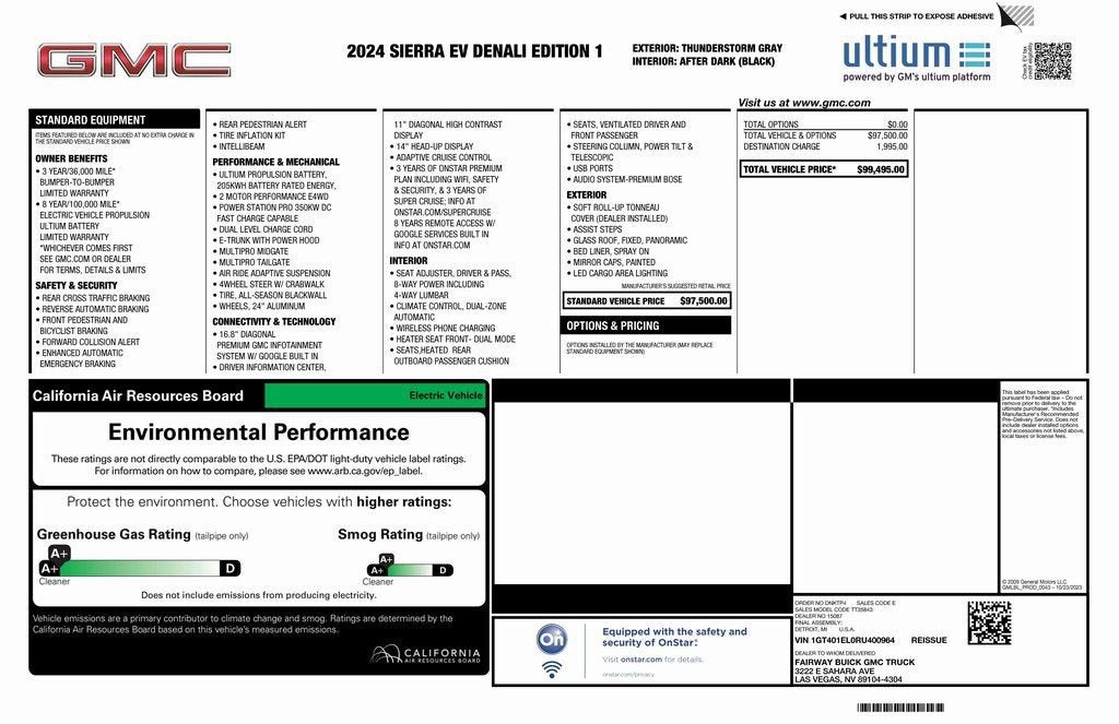 2024 GMC Sierra EV Denali Edition 1