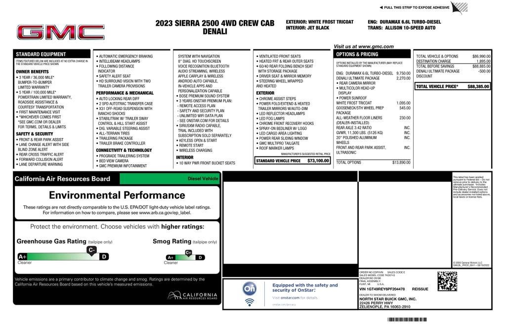 2023 GMC Sierra 2500 HD Denali