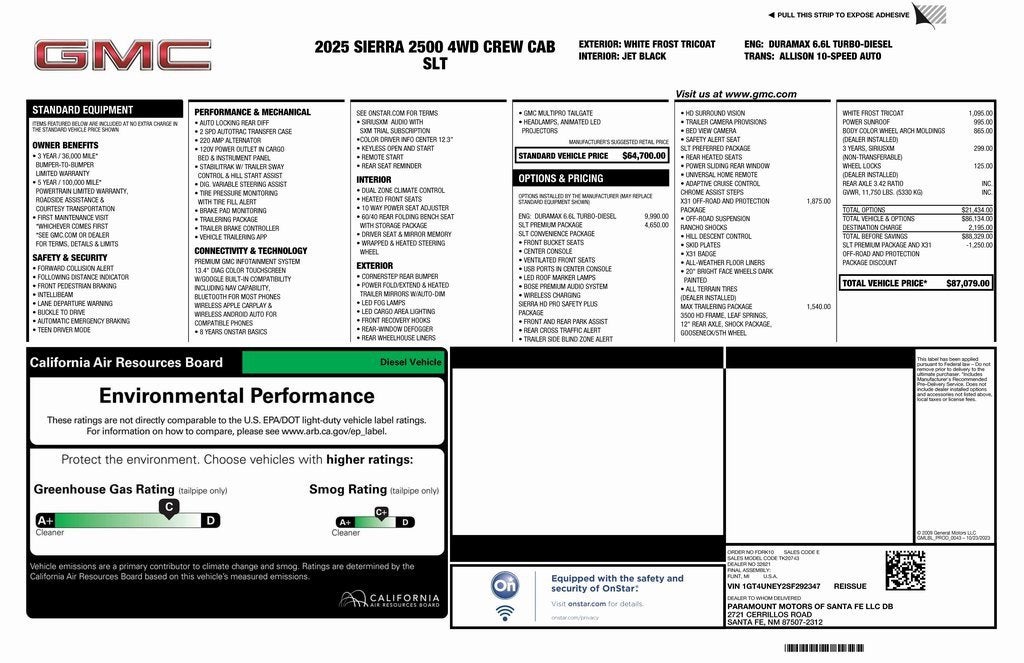 2025 GMC Sierra 2500 HD SLT