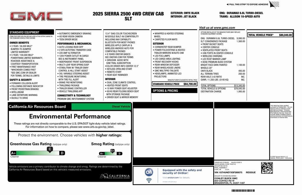 2025 GMC Sierra 2500 HD SLT