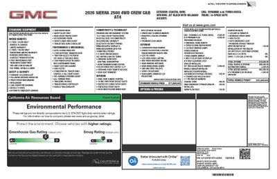 2026 GMC Sierra 2500 HD AT4