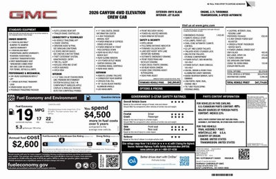 2026 GMC Canyon Elevation