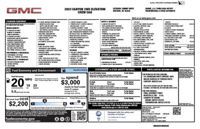 2023 GMC Canyon Elevation