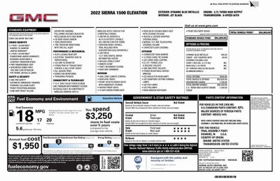 2022 GMC Sierra 1500 Elevation