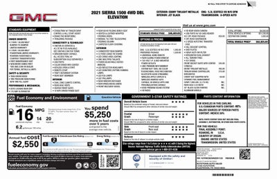 2021 GMC Sierra 1500 Elevation