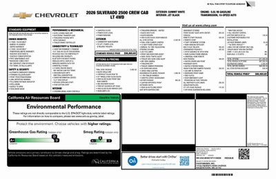 2026 Chevrolet Silverado 2500 HD LT