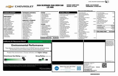2026 Chevrolet Silverado 2500 HD LTZ