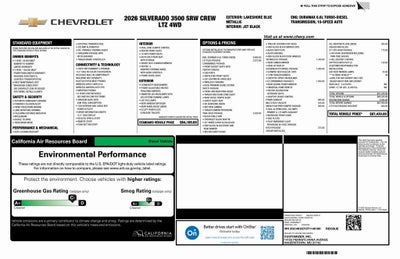 2026 Chevrolet Silverado 2500 HD LTZ