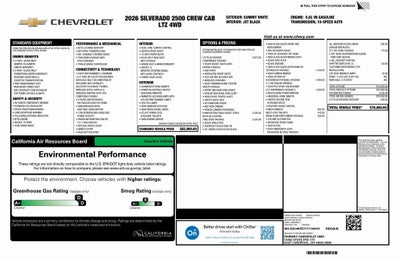 2026 Chevrolet Silverado 2500 HD LTZ
