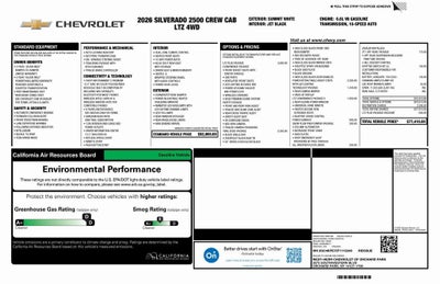 2026 Chevrolet Silverado 2500 HD LTZ
