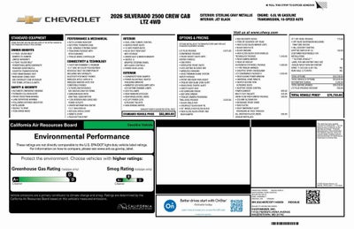 2026 Chevrolet Silverado 2500 HD LTZ