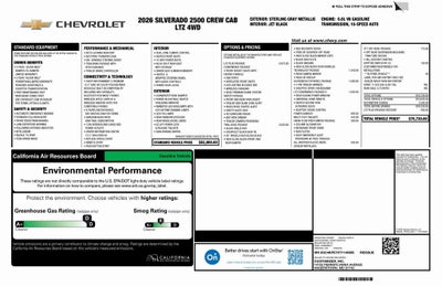 2026 Chevrolet Silverado 2500 HD LTZ