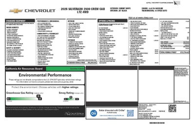2026 Chevrolet Silverado 2500 HD LTZ