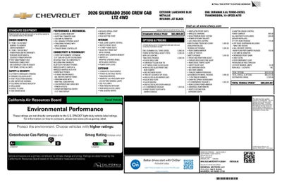 2026 Chevrolet Silverado 2500 HD LTZ