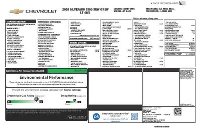 2026 Chevrolet Silverado 3500 HD LT