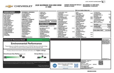 2026 Chevrolet Silverado 3500 HD LT