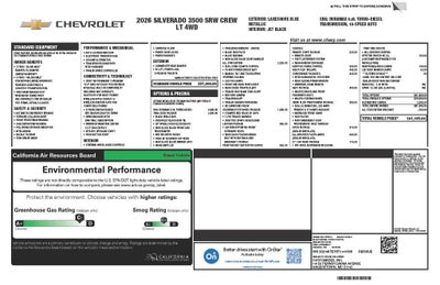 2026 Chevrolet Silverado 3500 HD LT