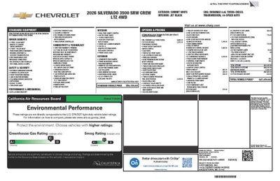 2026 Chevrolet Silverado 3500 HD LTZ