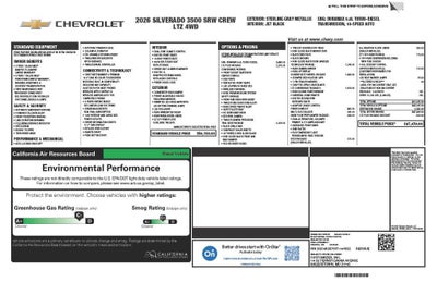 2026 Chevrolet Silverado 3500 HD LTZ