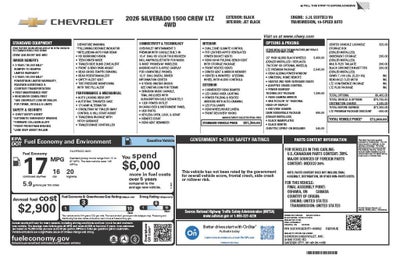 2026 Chevrolet Silverado 1500 LTZ