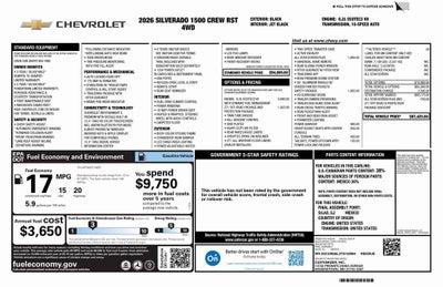 2026 Chevrolet Silverado 1500 RST