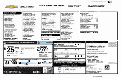 2020 Chevrolet Silverado 1500 LT
