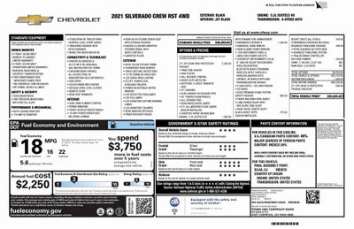 2021 Chevrolet Silverado 1500 RST