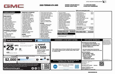 2026 GMC Terrain AT4