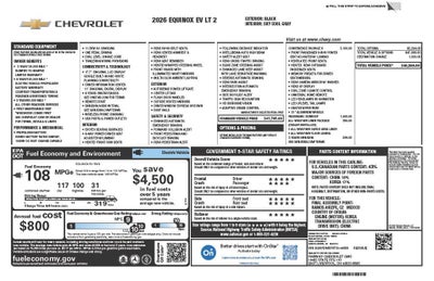 2026 Chevrolet Equinox EV LT