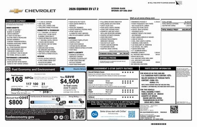2026 Chevrolet Equinox EV LT