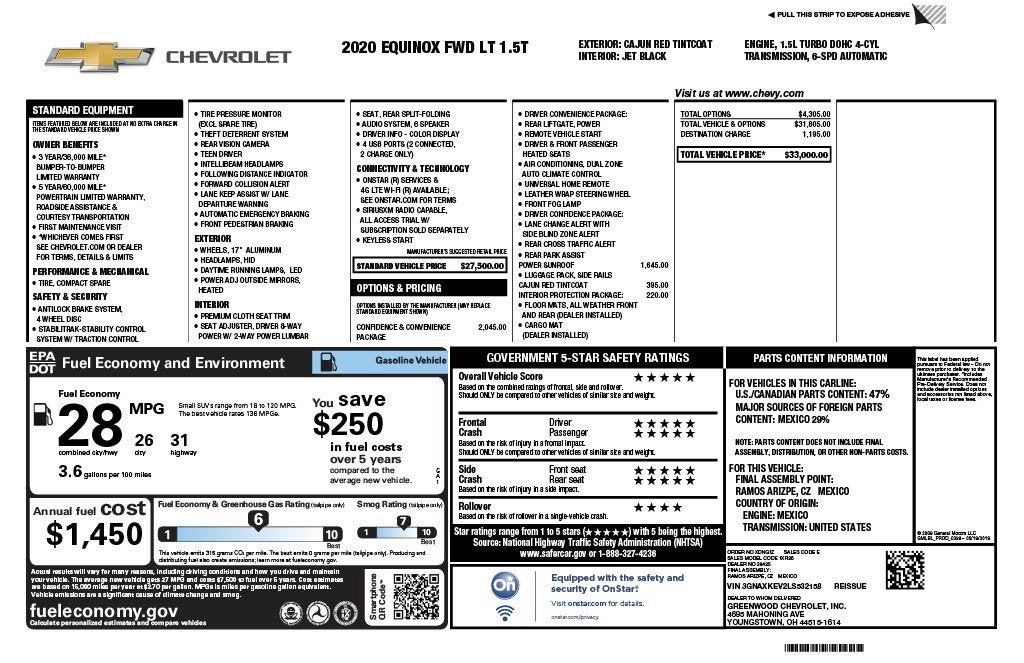 2020 Chevrolet Equinox LT