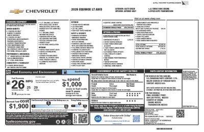 2026 Chevrolet Equinox LT