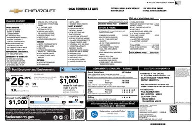2026 Chevrolet Equinox LT