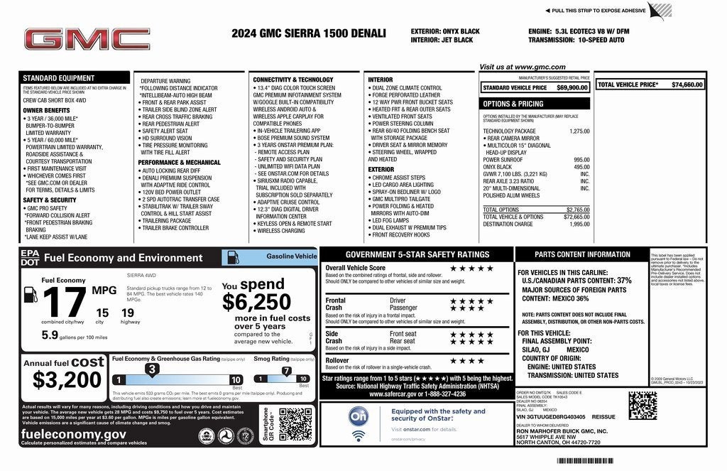 2024 GMC Sierra 1500 Denali