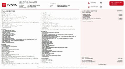 2019 Toyota Tacoma TRD Sport